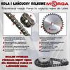 Conveyor roller chain S52 (38.10mm) 5m for John Deere, New Holland, Claas combines, hardened MORGA