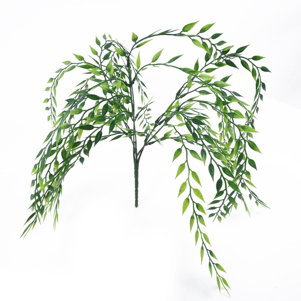 Искусственное пластиковое растение, цветок, зеленый настенный лист, декор для дома и офиса