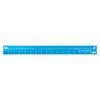 Aluminum Triangular Scale B-15, 15cm, for Architects, Blue, 74978