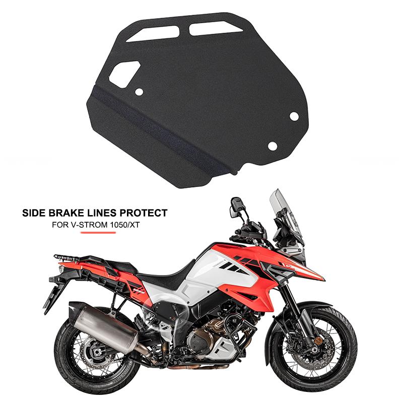 V-STROM 1050 Motorcycle Right Side Brake Lines Protect Frame Cover Guard Protector For SUZUKI VSTROM 1050/XT DL1050 2019-2023