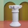 Miniature Roman Pillar Candle Holder for Home Decor