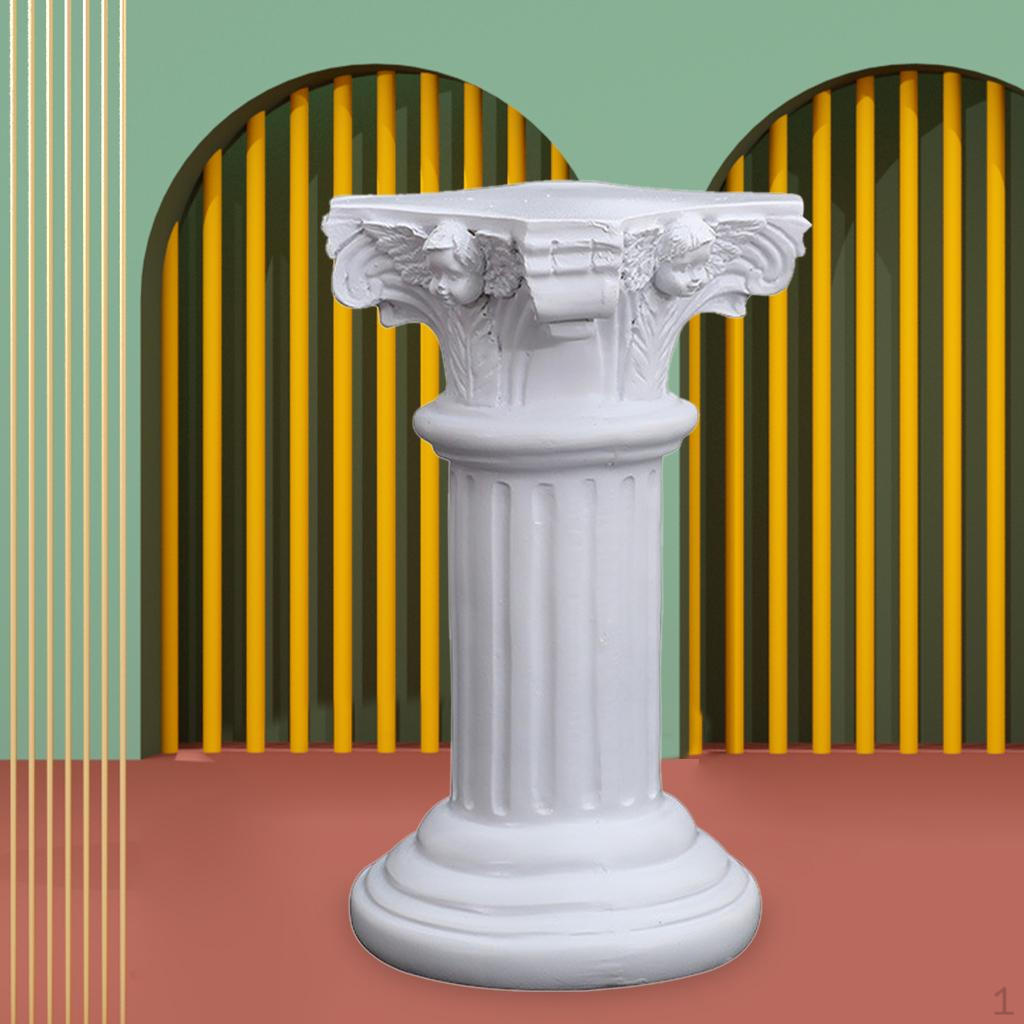 Miniature Roman Pillar Candle Holder for Home Decor