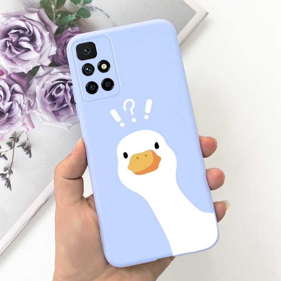 Для Xiaomi Redmi 10 2022 Чехол Милые Астронавты Мультяшная Крышка Мягкий Силиконовый Чехол Для Телефона Для Redmi 10 Prime Redmi10 Задняя Крышка Coque