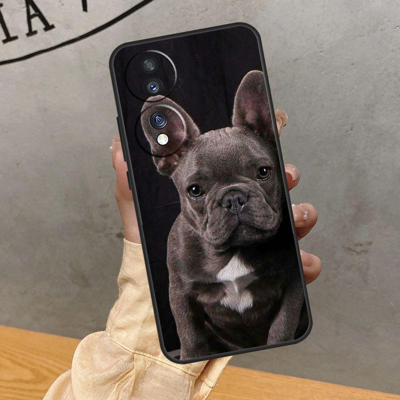 Чехол для собаки французский бульдог мопс для Honor Magic 5 6 7 Pro Чехол для Honor 400 200 50 70 90 Lite X9 X8a X8b X9a X9b X9c