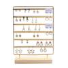 DIY Metal Earring Holder Large Capacity Ear Stud Rack Jewelry Display Stand  Room Decoration