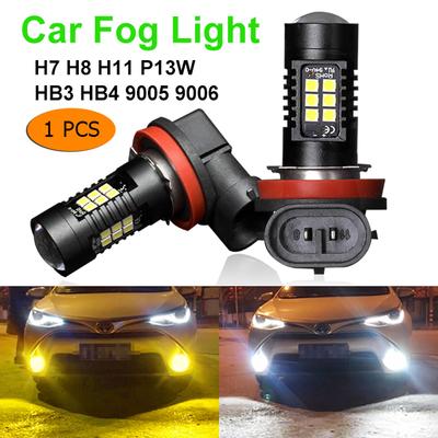 1 шт. Автомобильные светодиодные лампы H11 H8 светодиодные лампы HB4 Led HB3 9006 9005 P13W Желтый янтарь Белый 1200Lm 12 В автомобильные фары дальнего света заменить фары