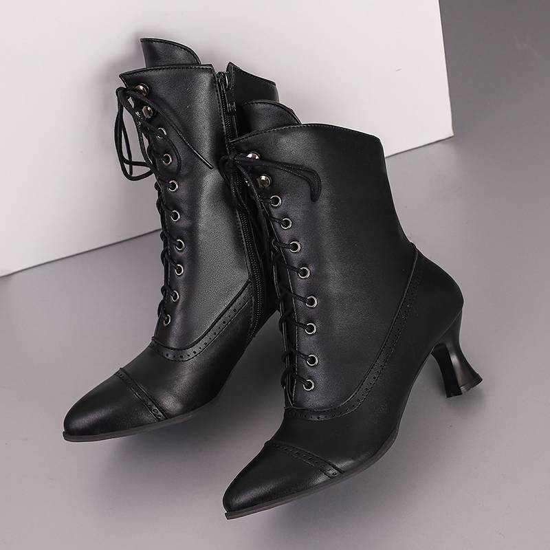 Krazing Pot Полиуретановые осенне-зимние туфли 47 размера 48 Ботинки Челси с острым носком на шнуровке сохраняющие тепло ботильоны