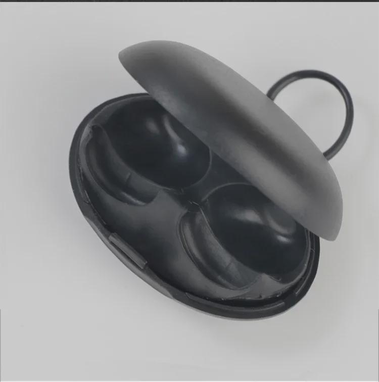 Прозрачный пластиковый футляр для хранения берушей и ювелирных изделий