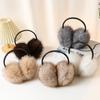 Thickened Ear Warmer Oversize Plush Earmuffs Trendy Simulated Fur Earmuffs  Winter Season