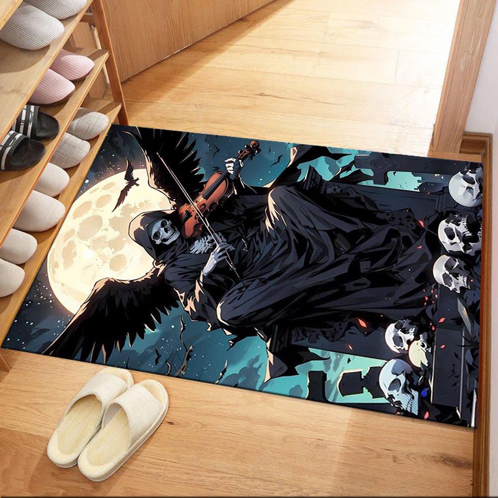 Satanic Symbolism Artwork Floor Mats for Living Room, Bedroom and Room Decoration Are Suitable for Gifts.