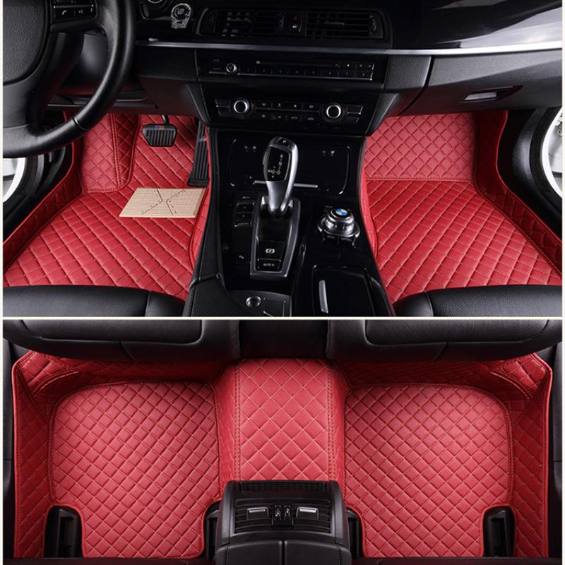 Custom Car Floor Subaru Forester 2008-2012 Years Artificial Leather Carpet Interior Car Accessories