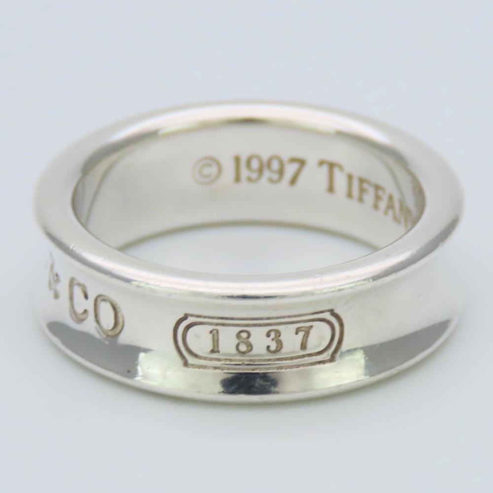 Used TIFFANY&Co. Ring 1837 EU#55 Silver925 7.9g Silver Accessories