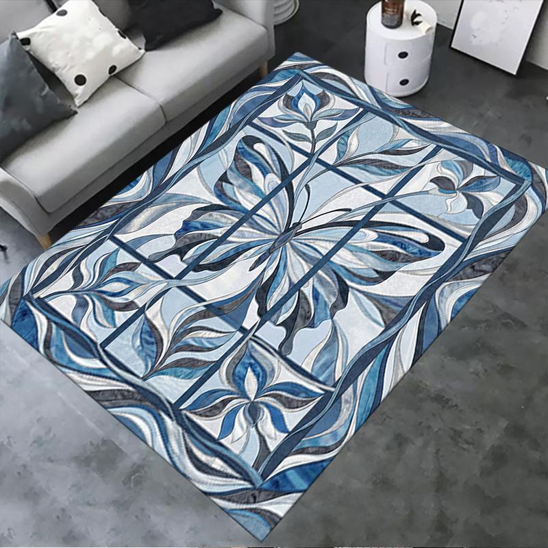 2025 New Modern Butterfly Carpet Rug for Living Room Bedroom Home Sofa Decoration,Kids play Non-slip Floor Mat78