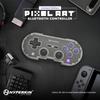 HYPERKIN Беспроводной контроллер в стиле Pixel Art с эффектом Холла, Bluetooth, защита от стик-дрифта, Turbo, ретро, серый, для Switch/ПК/смартфона, стики, 5.0/проводное подключение,