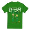 Beavis & Butthead Mens Getting Lucky St Patricks Day T-Shirt