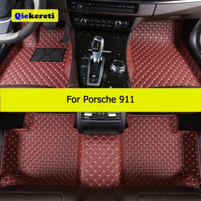 Автомобильные коврики для Porsche 911 991 992 997 Автомобильные коврики для ног Coche Аксессуары