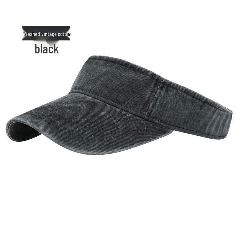 Унисекс Моющаяся Ретро Кепка-козырек от солнца для занятий спортом на открытом воздухе и рыбалки