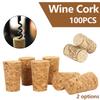 Винные пробки Стандартные Натуральные Пробки из Мягкой Древесины Многоразовые Конические Уплотнительные Пробки Портативные Пробки для Пивных Бутылок для Винной Бутылки