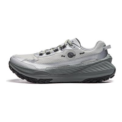 Кроссовки для бега Soulland X Li Ning Stability Support Shock Absorbation Non-Slip Wear Resistance Rebound Low-Top для мужчин, серые ARNU003-21