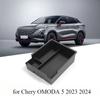 Для Chery OMODA 5 2023 2024 Центральная консоль Подлокотник Ящик для хранения Автомобильные лотки Органайзеры Аксессуары Уборка ABS