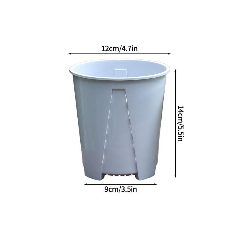 Горшок для цветов для хранения воды Прозрачный горшок для бонсай Горшок для растений Фаленопсис Дышащий Гидропонный горшок Самопоглощающий Ленивый горшок