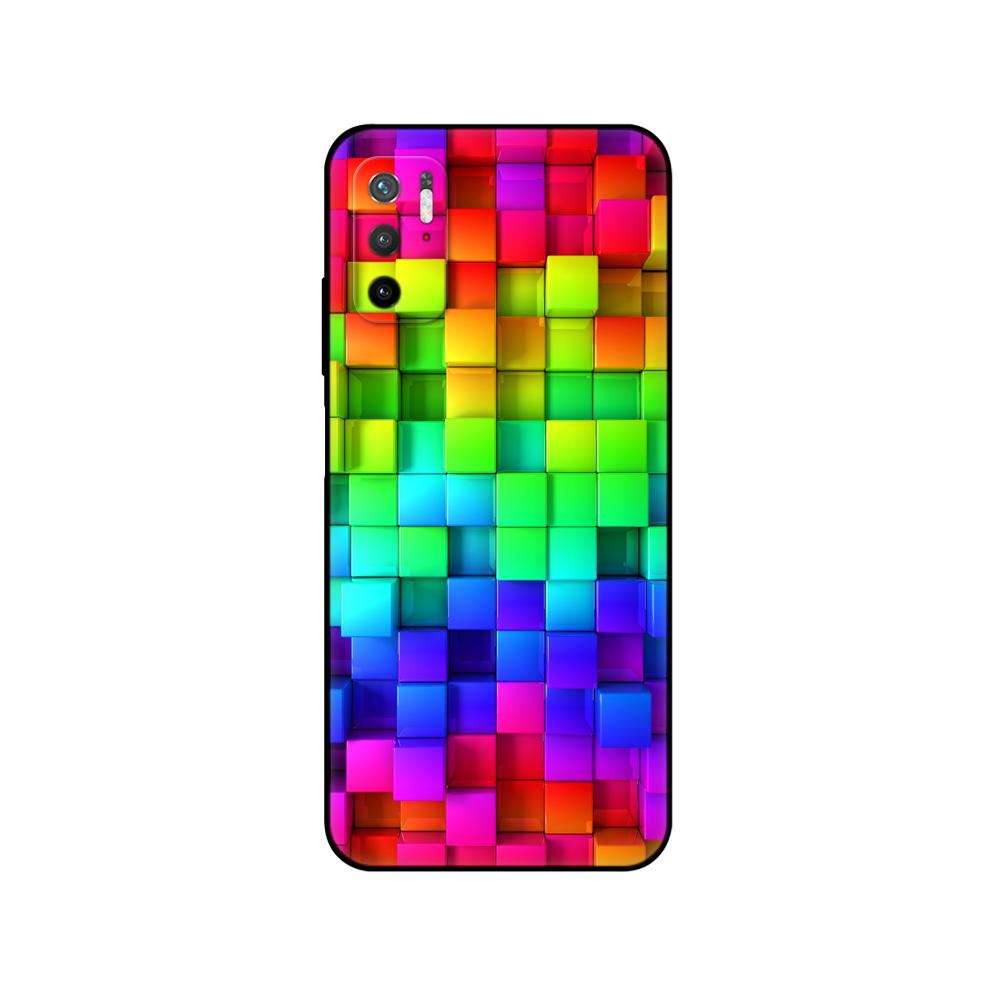 Для Poco M3 Pro Чехол 6.5" Телефон Задняя крышка Для Xiaomi Poco M3 Pro Силиконовый чехол Бампер POCOPHONE Funda Soft Etui черный чехол из ТПУ