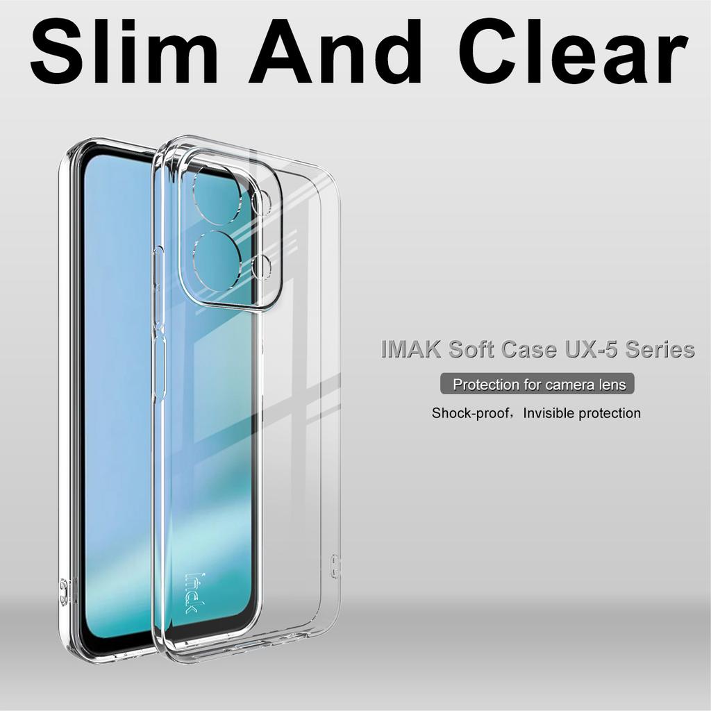 Для POCO C85 4G Чехол для телефона IMAK Мягкий тонкий чехол Серия UX-5