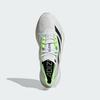 adidas Adizero Boston 12 Облачно-белый Основной черный Зеленая искра