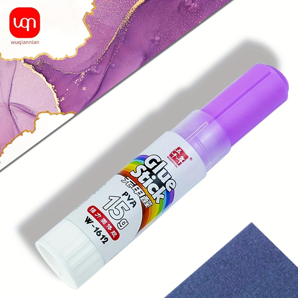 Wqn-2/5pcs Multi-color Solid Adhesive 15g Strong Solid Quick-drying Methanol-free Diy Art Tools And School Office Supplies