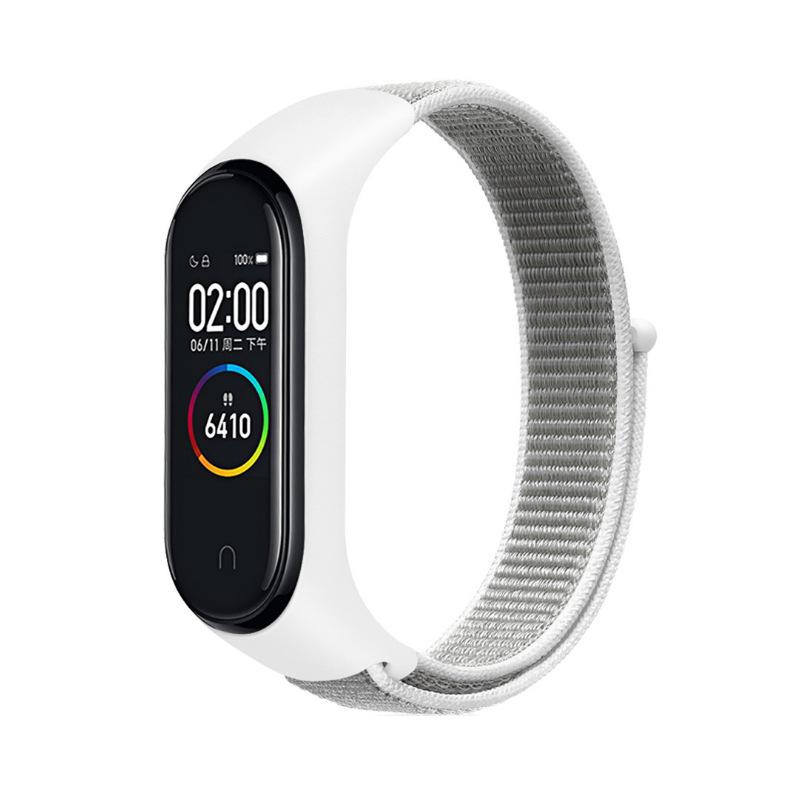 Нейлоновая петля для Xiaomi Mi Band 9 8 7 4 3 5 6 умных часов браслет спортивный Correa дышащий сменный браслет на Miband 6 8 ремешок