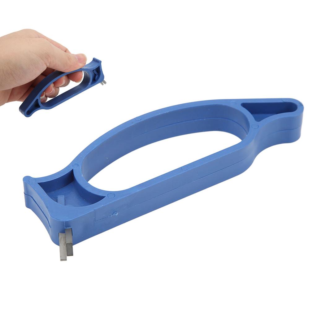 Ручка из АБС-пластика, точилка для лезвия ледяного шнека, портативная зимняя точилка для ножей для зимней рыбалки, инструмент для рыболовных снастей