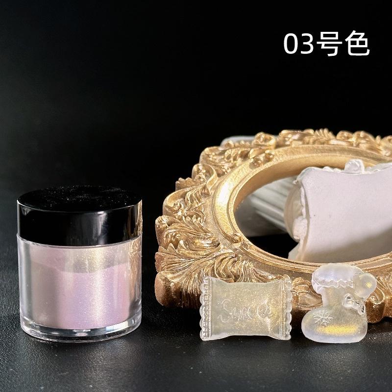 5 г/кор. Пудра для ногтей Aurora, жемчужный блеск для ногтей, эффект неоновой пыли, хромированный дизайн ногтей, Русалка, Радуга AB, цветная пудра, украшение