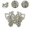 Rhinestone Shoe Clip Bride Butterfly DIY Fashion Decorative Elegant