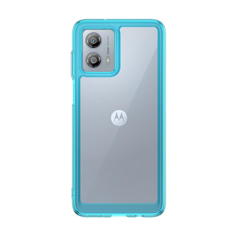 Для чехла Moto G53 Крышка Moto G 53 73 G53 G13 G23 G73 Capas Противоударный Бампер для Телефона Задняя Цветная Прозрачная Накладка Fundas Moto G53
