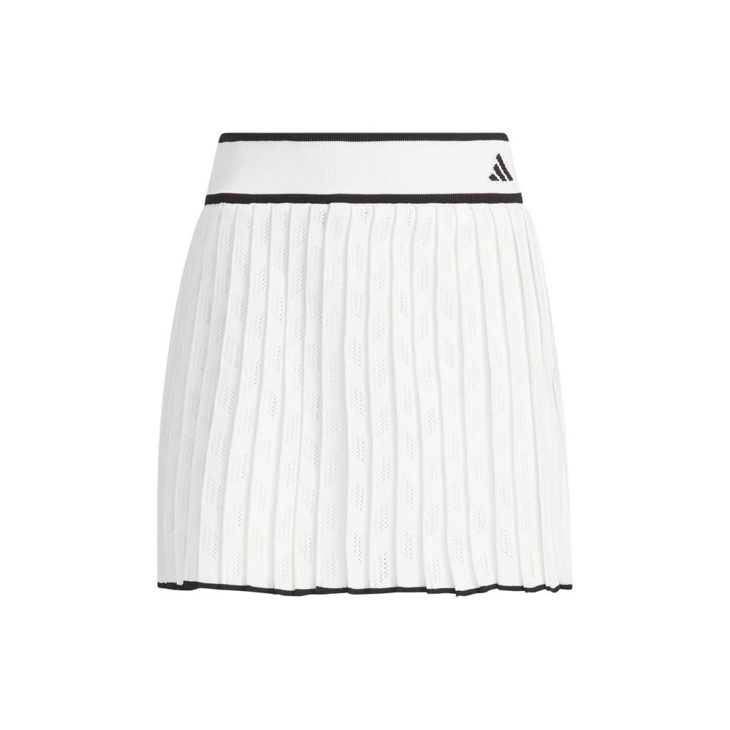 adidas Юбка-плиссе Primeknit Color Block Golf Удобная трикотажная повседневная юбка женские юбки белого цвета IN6590