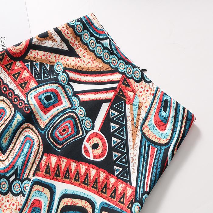 Женская юбка-карандаш с цифровым принтом, юбка-полудлина и облегающая юбка OL.