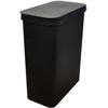 KOKUBO Trash Can with Simple Dust Made In Vertical Frame Plastic Commercial Living Space Trash Dust Box KM-602 Lid, Box, Black, 28L, Japan, Opening,