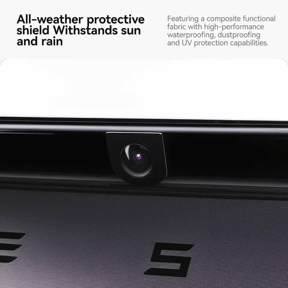 fwujn6 For Tesla Model Y Juniper 2025-2026 Front Rear Camera Lens Guard Protective Cover Scratch Resistant Anti-stain Car Accessories