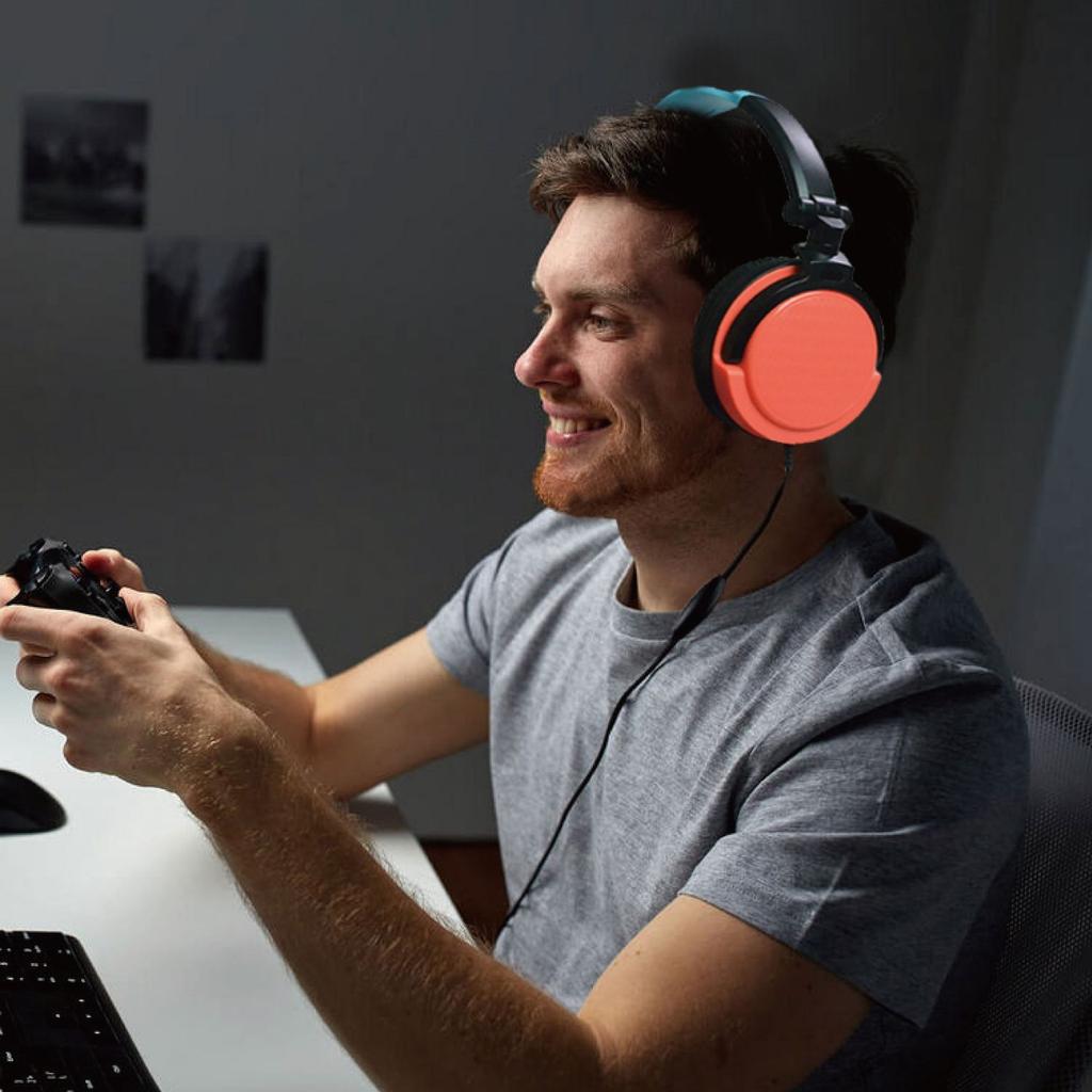 PGTECH GP-379 For PS5/Nintendo Switch OLED/XBOX/PC Gaming Headset Wired Headphone with Microphone