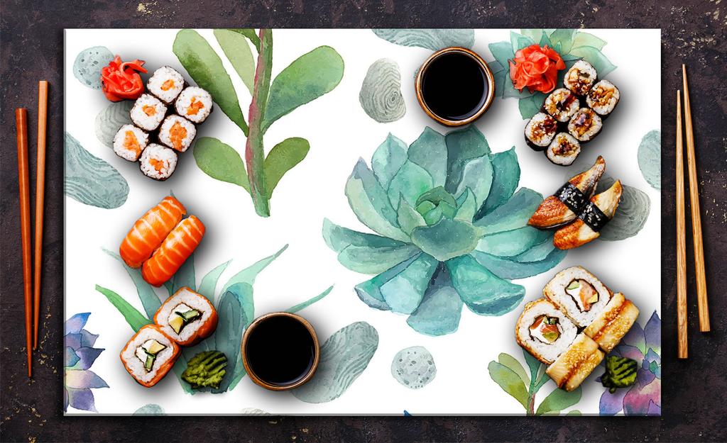 GLASS PROTECTIVE PLATE FOR STOVE 80x52 CACTUS