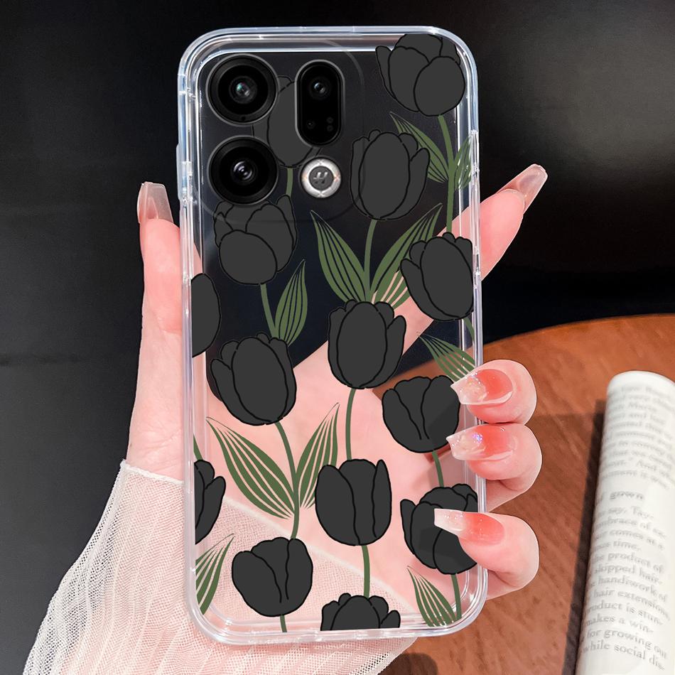 Чехол для телефона Oppo Find X9 Pro Уникальный стиль Мягкий ТПУ Прозрачный Силикон Легкая Защитная Крышка Для Oppo Find X 9 Защитный Корпус