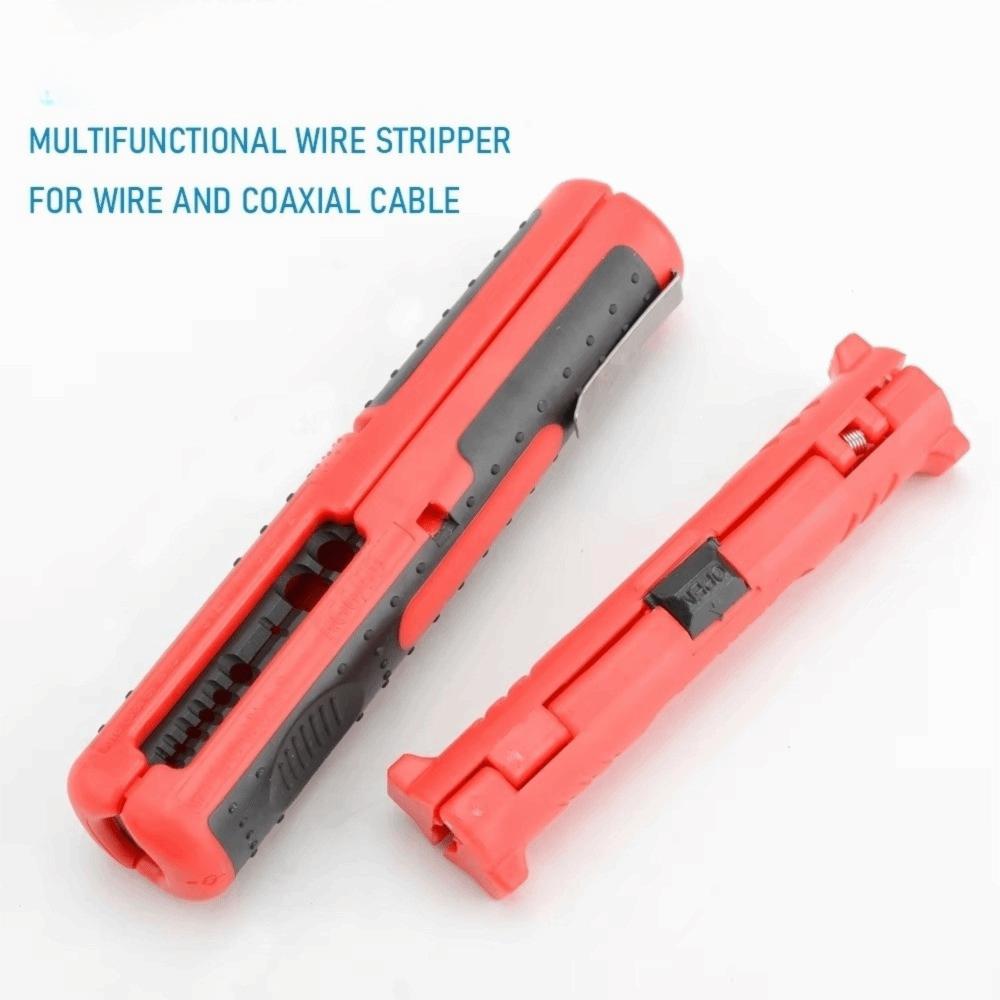 Anti-Skid Handle Wire Stripper Manual Stripping Pliers Cable Stripper RG59 RG6 Cable