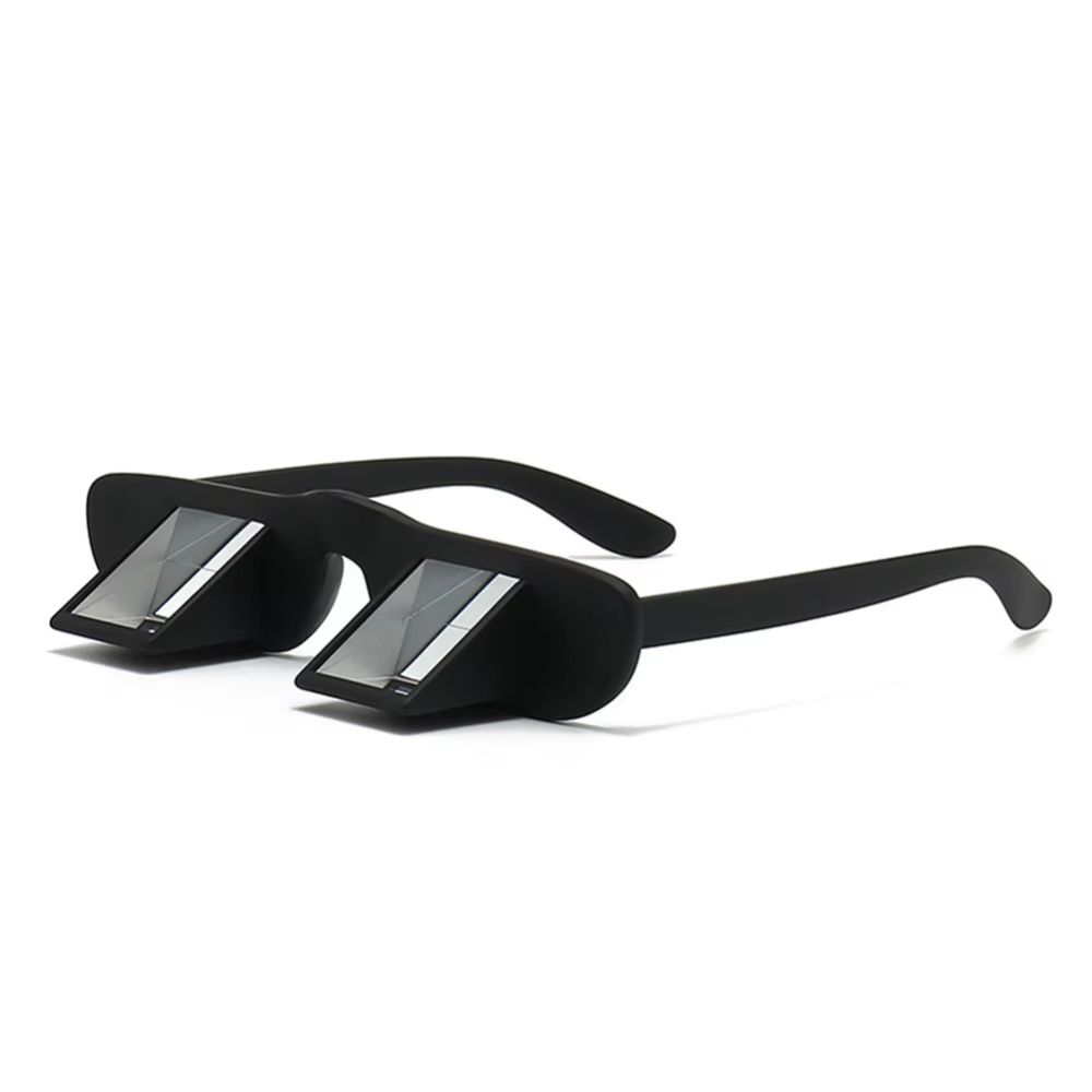 Рефракционные альпинистские прозрачные призматические очки Высокопрозрачные прямоугольные солнцезащитные очки для улицы