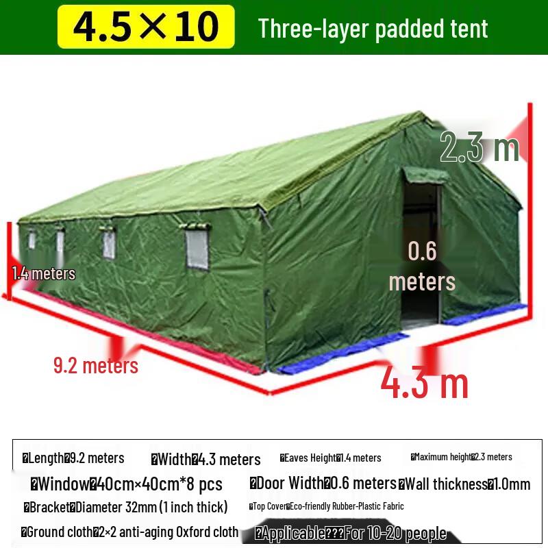 All-Season Durable Outdoor Cotton Tent