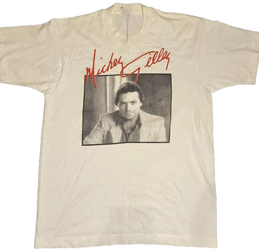 Микки Гили Легенда Кантри Музыки Подарок Для Фаната Хлопковая Футболка SB177 Унисекс Футболка