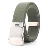 Men's Canvas Military-Style Automatic Buckle Belt, 32mm – Casual, Fashionable, All-Match Design.