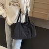Casual Large Capacity Nylon Cloth Bag Women New Fashion Commuter Shoulder Bag Short-Distance Travel Bag Fitness Bags CLE