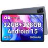 Планшет Android 15 Hitabt T30A Tablet 10” модель с Wi-Fi 12 ГБ+128 ГБ+1 ТБ расширения, планшет Android 15 8-ядерный процессор 1,8 ГГц, сертификация Widevine L1+GMS