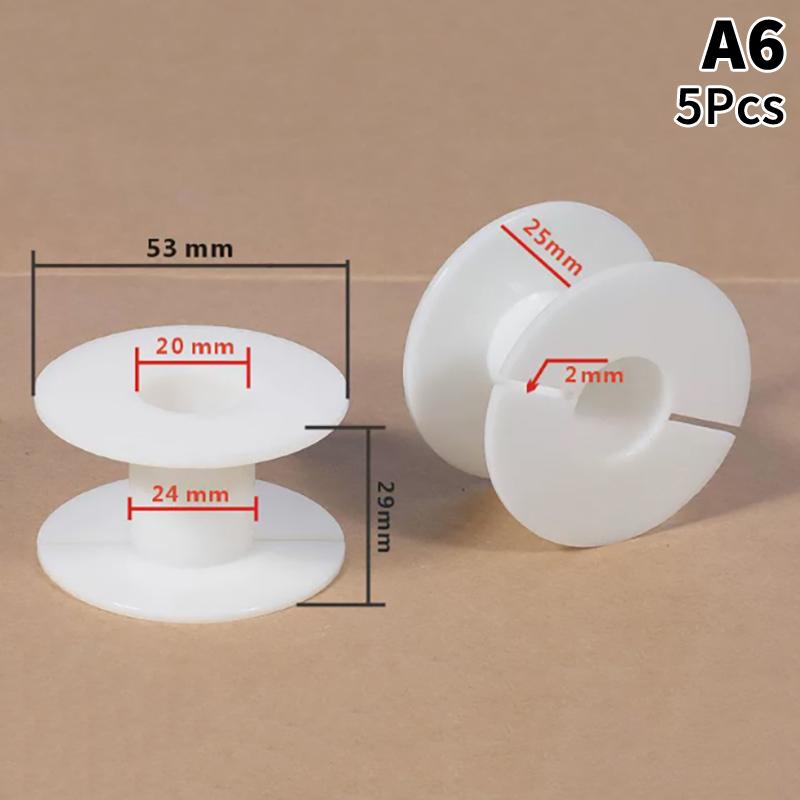 5Pcs 22*10 32*20 38*16 39*26 50*29 53*29Mm Bobbin Wire Coil Former Fr Speaker Crossover Inductor Transformer Frequency Divider