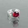 Pink Rubellite Gemstone 925 Sterling Silver Jewelry Handmade Ring Gift For Her RR-11-11